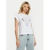 Guess Majica W5RI06 I3Z14 Bela Regular Fit