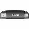 Lexar SD/microSD čitalec kartic, Dual Slot, USB-A, USB-C