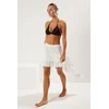 Trendyol Ecru x Woven Ruffle Beach Skirt