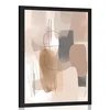 Plakat abstraktne oblike No10 - 20x30 silver