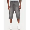 Tom Tailor Jeans kratke hlače 1044977 Siva Relaxed Fit