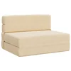 Sofa na razvlačenje Krem 70 x 80 x 60 cm Tkanina