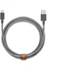 DE Native Union Belt Cable XL - USB-A - kabel Lightning, 3 m (zebra)