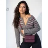 Sinsay - Crossbody torba sa lančićem - maroon