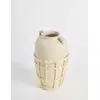 Aberto Design Vaza Grand Terracota, 16x26x16 cm, Krem