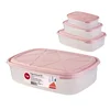 Plastična posuda Frigo Linea set 3/1, Bela