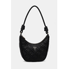 GUESS Torba za čez ramo ADELASIA TOP ZIP SHOULDER BAG  črna