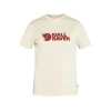 Fjällräven Logo ženska majica s kratkimi rokavi, kreda bela (M)