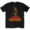 AC/DC Unisex majica Bonfire L