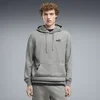 Mens Puma Essentials Small No. 1 Logo Hoodie, Gray, Size S, Clothing