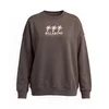 BILLABONG Majica LIGHT IN SUN temno rjava/off-bela