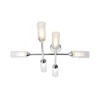 Endon 95045 - Nadgradni luster za kupatilo NATORI 6xG9/3W/230V IP44 sjajni hrom