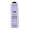 Lakmé Teknia White Silver Shampoo nevtralizacijski šampon za platinasto blond in sive lase 1000 ml