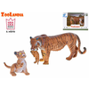 Zoolandia tiger z mladiči 7-15 cm