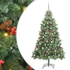Umjetno božićno drvce 300 LED lampica Topla bijela PVC i metal