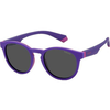 Polaroid Junior PLD8048/S 848/M9 Polarized ONE SIZE (45) Vijolična/Siva