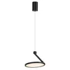 Rabalux Visilica Ovidia, Podesiva, LED, 20W, 3000K, Crna