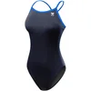 Womens swimwear tyr hexa diamondfit black/blue s - uk32