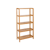 SONGMICS Bamboo naravni regal 60 x 26 x 130 cm, BCB35Y