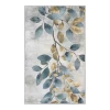 Svetlo modra/zlata pralna preproga 160x230 cm Golden Leaves – Mila Home