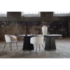 Venture Design Jedilna miza Bootcut 230x115x75 cm črna