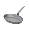 Oval frying pan for fish, 36 x 26 cm, CARBONE PLUS - de Buyer