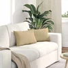 Jastučići za sofu 2 pcs Siva zelena 50 x 30 cm Kordura tekstil