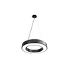 LED prigušiva luster na sajli LED/45W/230V 3000-6500K crni + daljinski upravljač