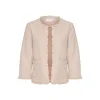 Cream Blazer Mellie, roza