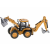 Aga Bager z nakladalnikom, buldožer z lopato Kovinski model H-toys 1704 1:50