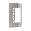 Eglo 55761 - LED spoljašnje zidno svetlo 1xE27/10W/230V IP44 mat hrom