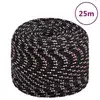 Brodski konop crni 8 mm 25 m od polipropilena