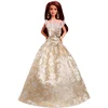 Mattel Barbie Božična lutka rjavolaska 2025