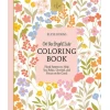 On the Bright Side Coloring Book: Floral Patterns to Help You Relax, Unwind, and Focus on the Good