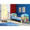 Deciji krevet ACMA II 180x80 + dusek 6 cm BLUE36