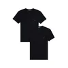 Emporio Armani za moške. EM000392_AF14132 Komplet dveh črnih majic z V-izrezom (L), Črna, Domača oblačila, Bombaž,