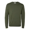 SELECTED HOMME Pulover Berg zelena