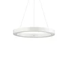 Ideal Lux - LED luster na sajli ORACLE LED/28W/230V 3000K prečnik 50 cm CRI 90 bela