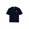 TOMMY HILFIGER Majica mornarska/ognjeno rdeča/bela