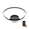 EGLO Parrapos-Z Plafonjera, LED, 12W, IP20, Crna