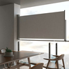 Uvlačiva bočna tenda za terasu 120 x 300 cm siva