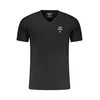 Aeronautica Militare Muška majica SCOTI006J508, Kratki rukav, Crna