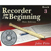 PITTS:RECORDER FROM THE BEGINNING 3 +CD