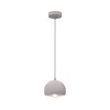 Luster na kablu SOOL 1xE27/15W/230V, prečnik 15 cm, krem