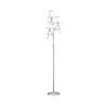 Searchlight EU5033CC - Podna lampa SIMPLICITY 3xE14/60W/230V hrom