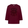 CECIL Majica merlot/temno rdeča