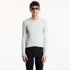 Majice Rapha Mens Pro Team Long Sleeve Midweight Jersey Grey/ White M