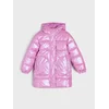 Sinsay - Ušivena kaput sa veštačkim krznom - pastelno roze