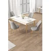 Hanah Home Trpezarijski set, 5 komada, Sivi