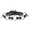 Zapestnica LEATHER & STEEL FASHION - Spikes - LSF1 33